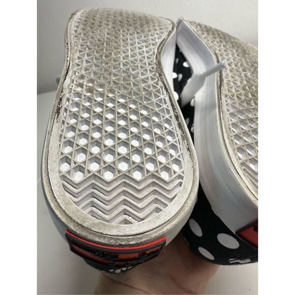 Disney Parks Minnie Mouse Polka Dot Canvas Sneakers Women’s Size 8 - Picture 7 of 14